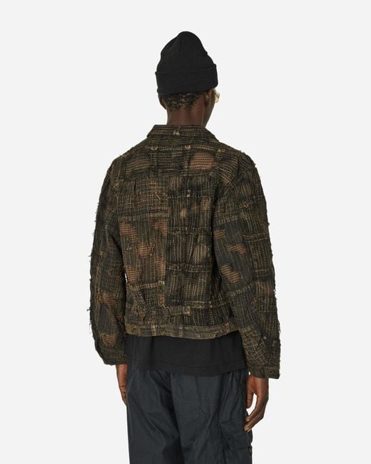 Kapital Tea-core Boro Spring 1st Jacket in Black for Men | Lyst