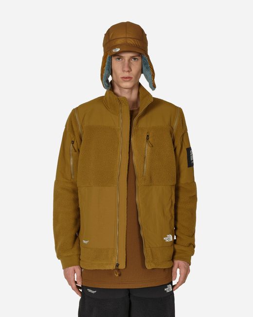The North Face Project X Green Undercover Soukuu Zip-off Fleece Jacket Butternut for men