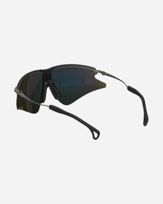District Vision Yellow Kohei Aero Blade Ti Sunglasses Graphite / D+ Amber Mirror for men