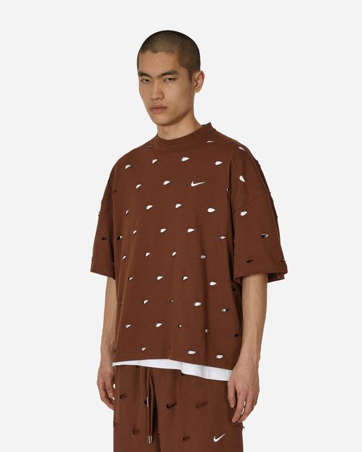 Nike Brown Jacquemus Swoosh T-shirt Cacao Wow for men