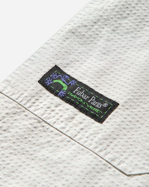 Rayon Vert W3W White S Fubar Pants Ready To Dye for men