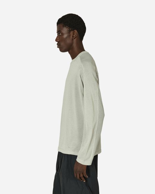 Stussy x Nike ロングスリーブ ニット ジャージー \"ライトボーン x Stussy Longsleeve Knit Jersey Light Bone | Starcowparis