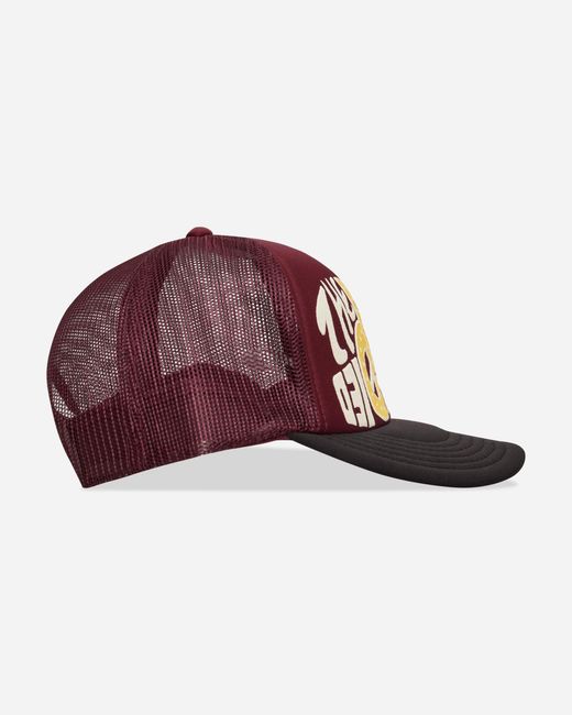 Kapital Red Th.d.d. Track Cap Burgundy / Black for men
