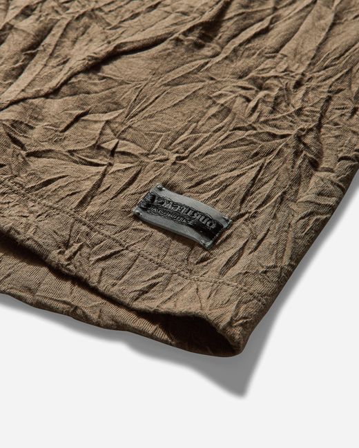 Our Legacy Brown Men S Big Longsleeve T-shirt Olive for men