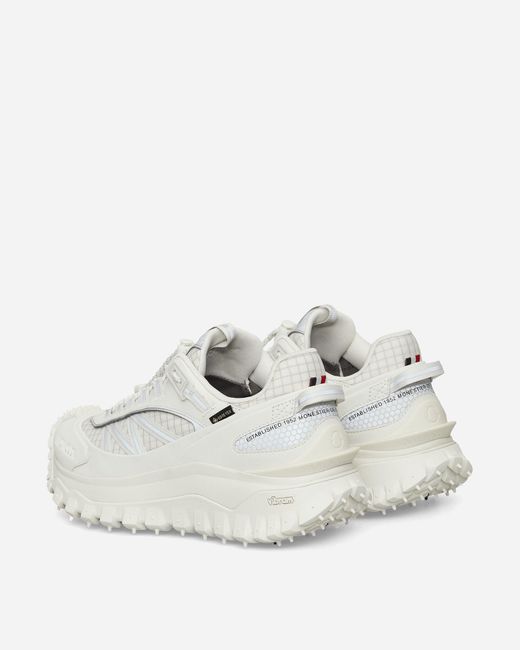 Moncler Trailgrip Gore-tex Low Sneakers White for men