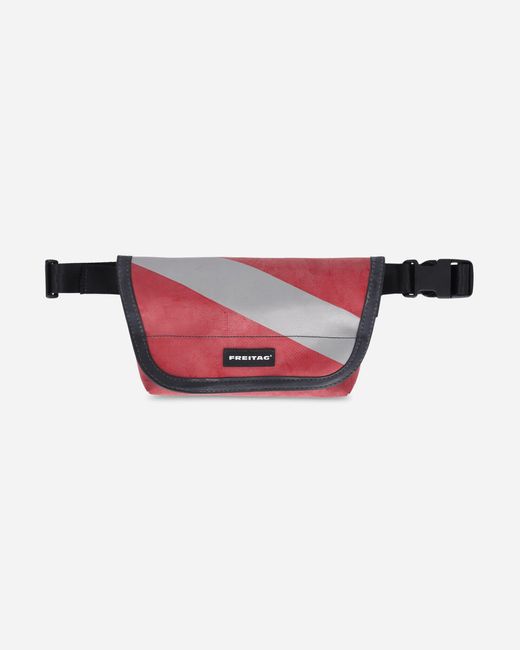 Freitag F40 Jamie Hipbag Red / Grey for men