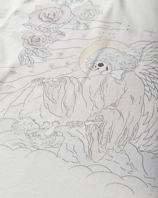 Our Legacy Gray S Cruise Longsleeve T-Shirt Farewell Print for men