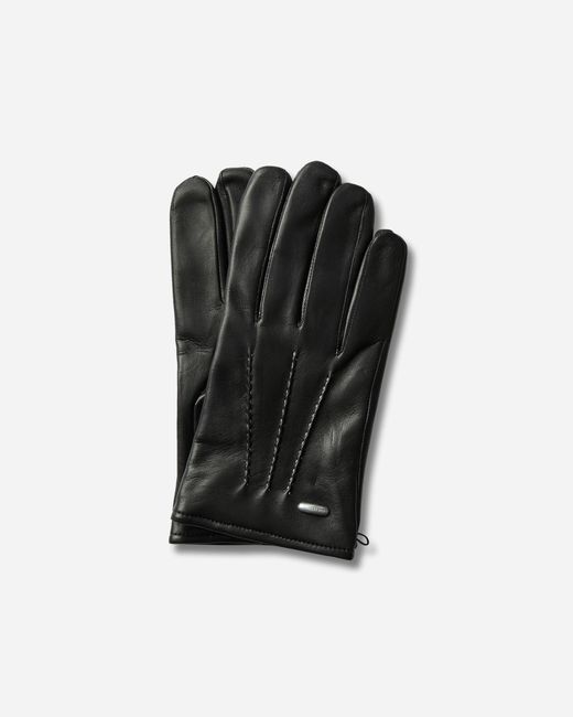 Our Legacy Black His Gloves for men