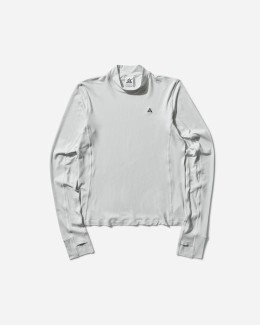 Nike Gray Acg Goat Rocks Dri-Fit Adv Long-Sleeve Top