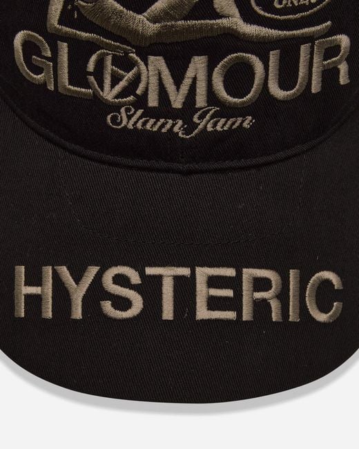 Hysteric Glamour Black Slam Jam Hysteric Angels Trucker Hat for men