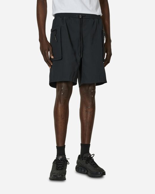 Nike Black Tech Pack Woven Utility Shorts for men