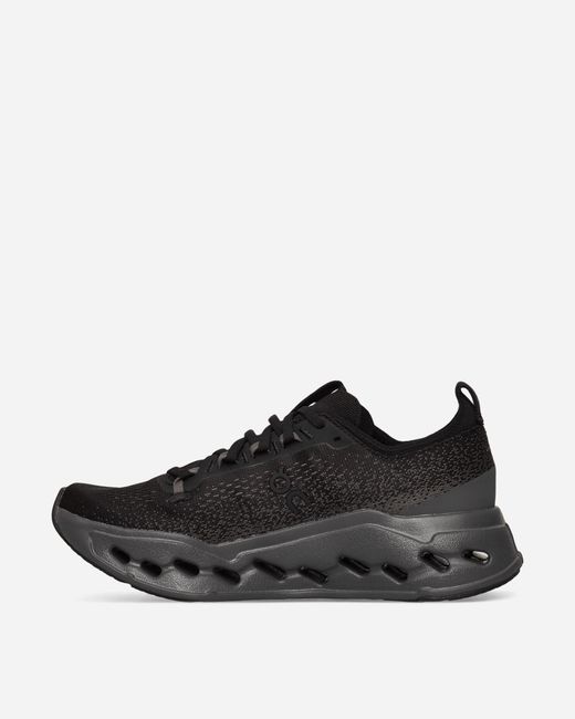 On Shoes Black S Cloudsurfer Max Sneakers Eclipse for men