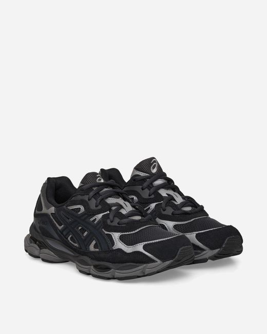 Asics Black Gel-Nyc Sneakers Graphite for men