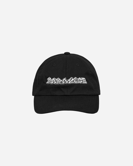 Paradis3 Black Dystopia Embroidered Dad Hat for men