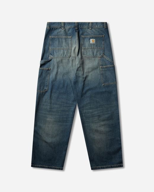 Carhartt Blue S Og Single Knee Pants (Mid Worn Used) for men
