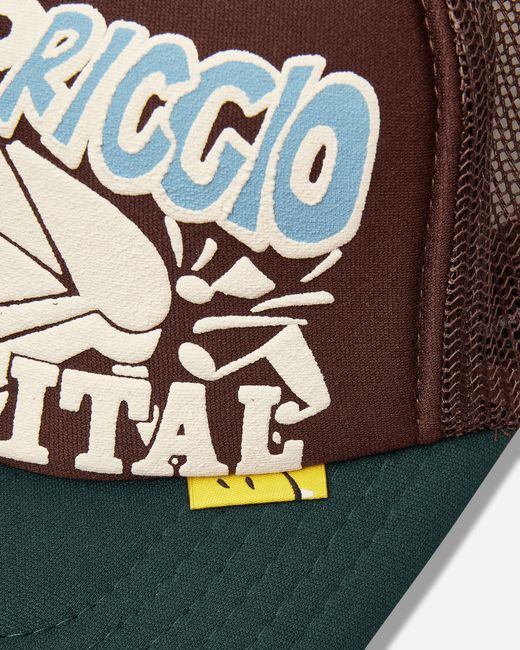 Kapital Green Life Kapriccio Track Cap for men