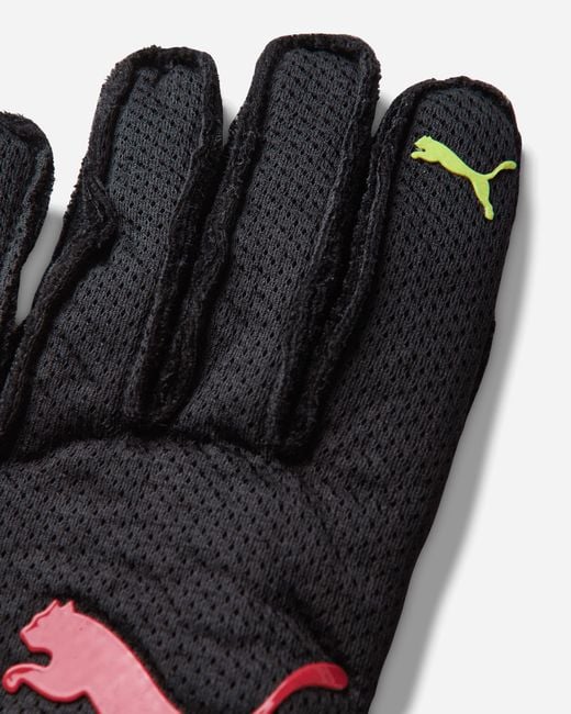 PUMA White A$ap Rocky Fire Gloves / Pop Red for men