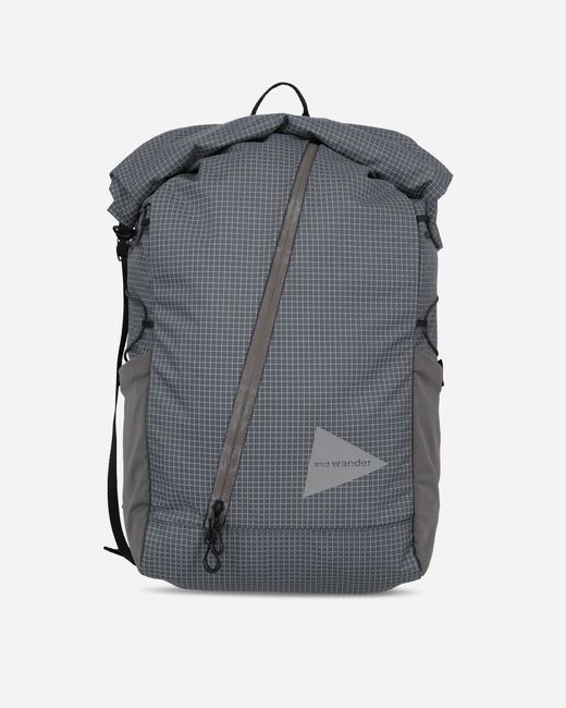 And Wander Ocean Rip 25l Backpack Gray for men