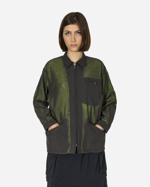 Cav Empt Lined Powernet Zip Jacket Charcoal in Green for Men | Lyst