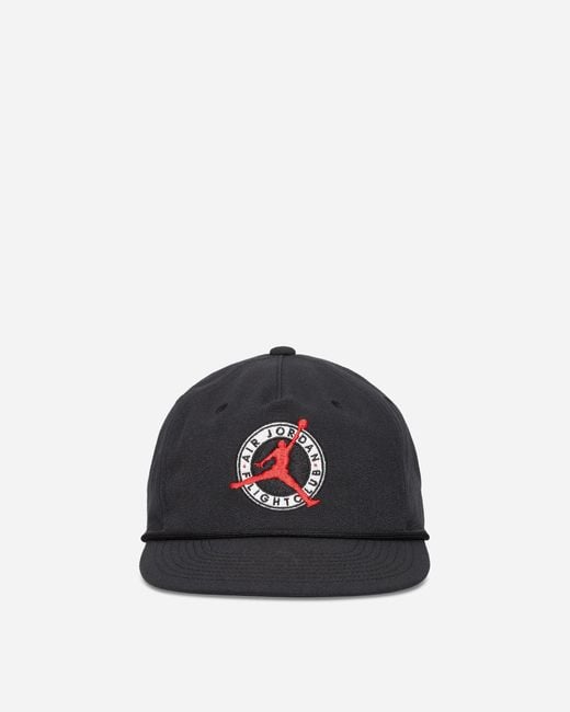 Nike Blue Flight Club Pro Unstructured Flat Bill Hat Black for men