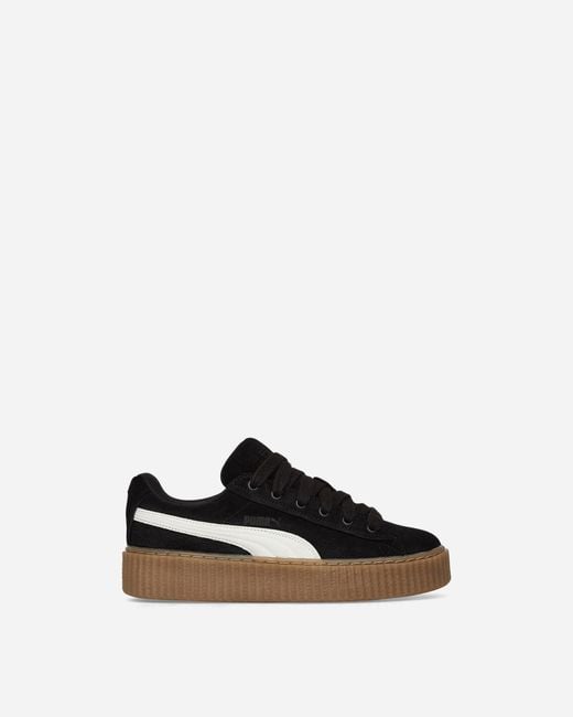 PUMA Fenty Creeper Phatty Big Kids Sneakers Warm White in Black