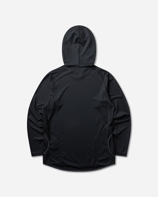 And Wander Blue Dry Jersey Hoodie for men
