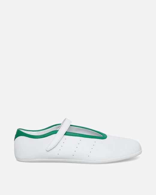 Adidas Green S Stan Smith Lo Ballet Shoes Cloud