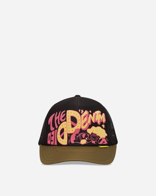 Kapital Black Th.d.d. Track Cap / Khaki for men