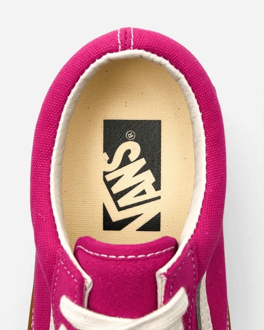 Vans Pink Premium Old Skool Gum Sneakers Raspberry Rose for men
