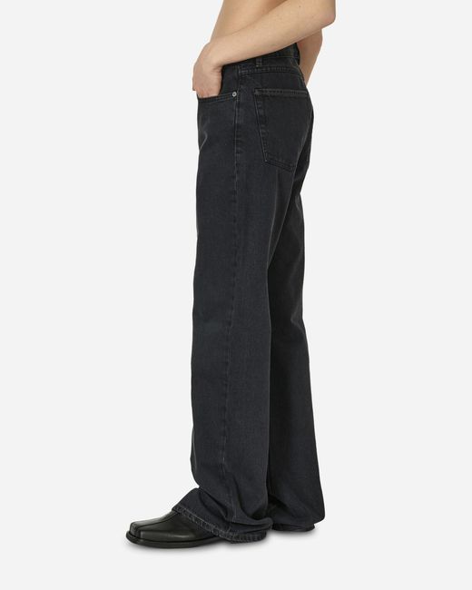 Our Legacy Black Boot Cut Jeans Washed