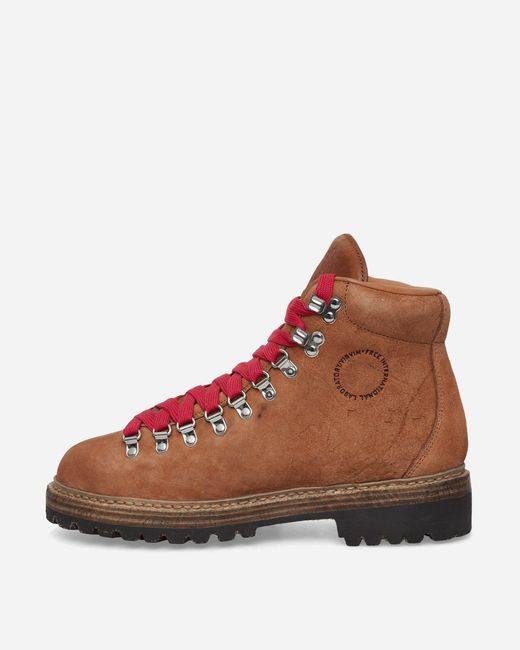 Visvim Brown Whymper Boots-Folk for men