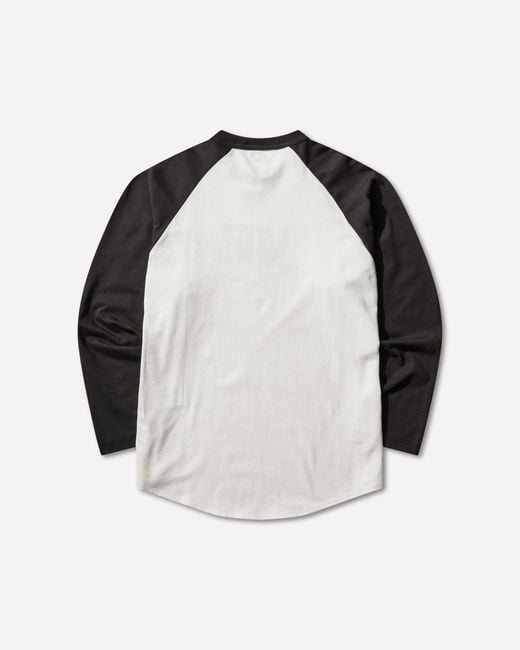 Vans Black S Core Raglan Longsleeve T-Shirt for men