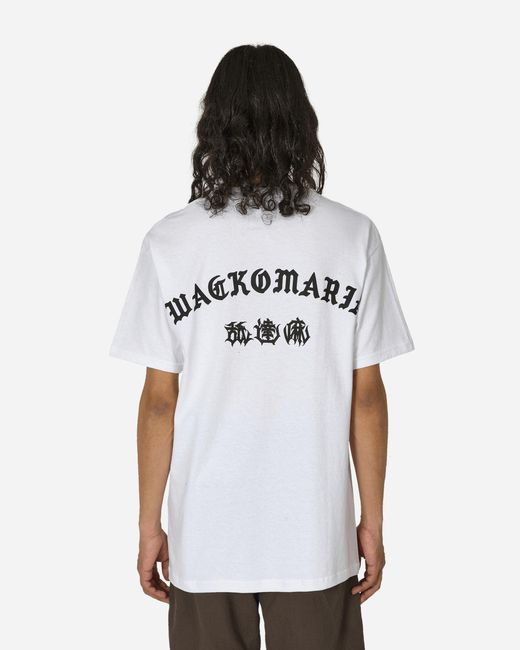 Wacko Maria High Times Crewneck T-Shirt in White for Men