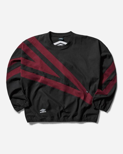 Umbro Black S 1993 Drill Polo / Burgundy for men