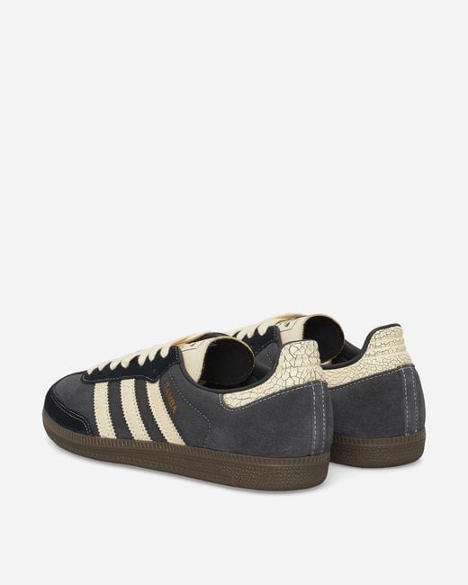 Adidas Black Samba Og Sneakers Carbon Warm Vanilla for men