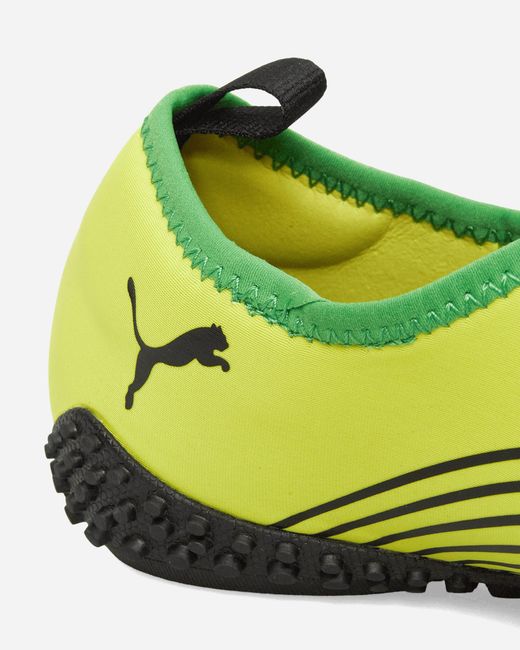 PUMA Green Mostro Flex Sneakers Lime Sheen / Black for men