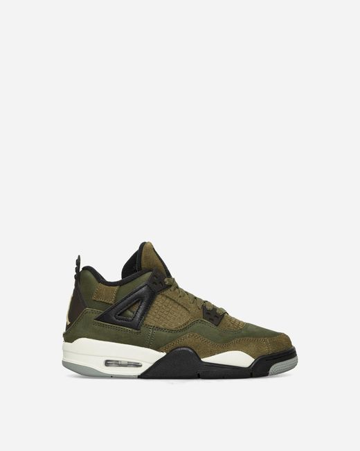 Nike Green Air Jordan 4 Retro Se (gs) Craft Sneakers Medium Olive / Pale Vanilla for men
