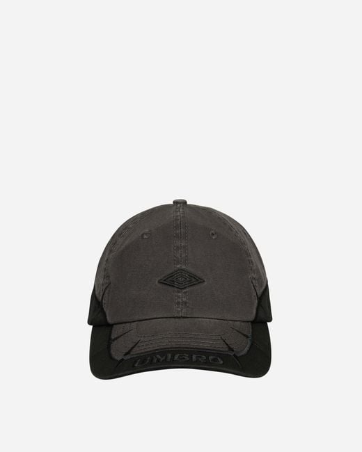 Umbro Spikes Cap Anthracite in Black for Men | Lyst UK