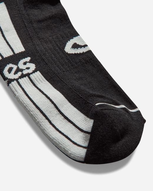 Aries Black Column Socks for men
