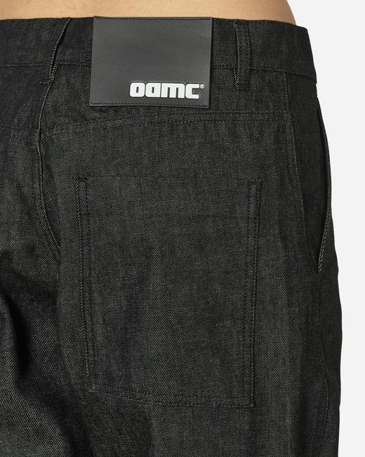 OAMC Black Cortes Trousers Natural