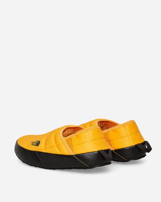 The North Face Yellow Thermoball V Traction Mules Summit Gold for men