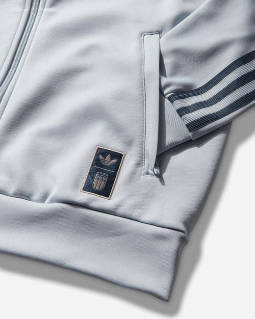 Adidas Gray Italy Originals Track Top Aero for men