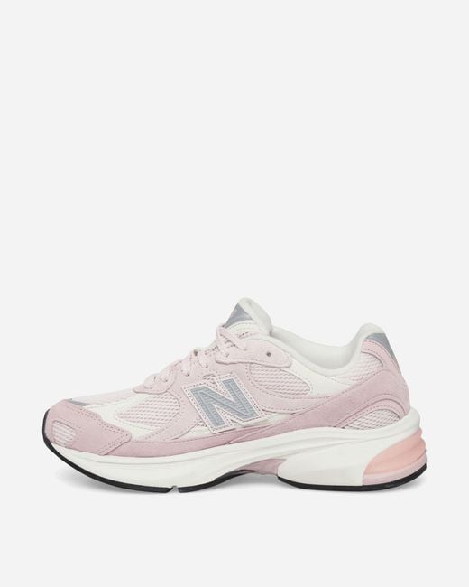 New Balance White 2010 Sneakers Chalk Sea Salt for men