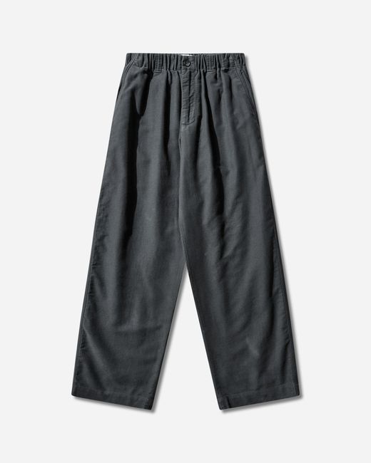 Cav Empt Gray Men S Brushed Cotton Comfort Pants Charcoal for men