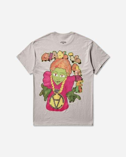 SLAM JAM Gray Andre Thompson T-Shirt for men