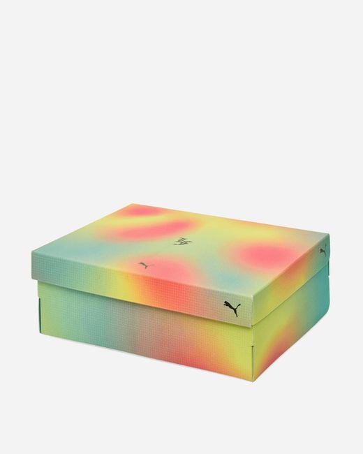 PUMA Yellow Lamelo Ball Lafrancé Heatmap Sneakers Sea Kelp / Jade Frost for men