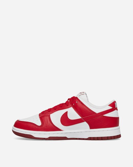 Nike Wmns Dunk Low Next Nature Sneakers White / Gym Red for men