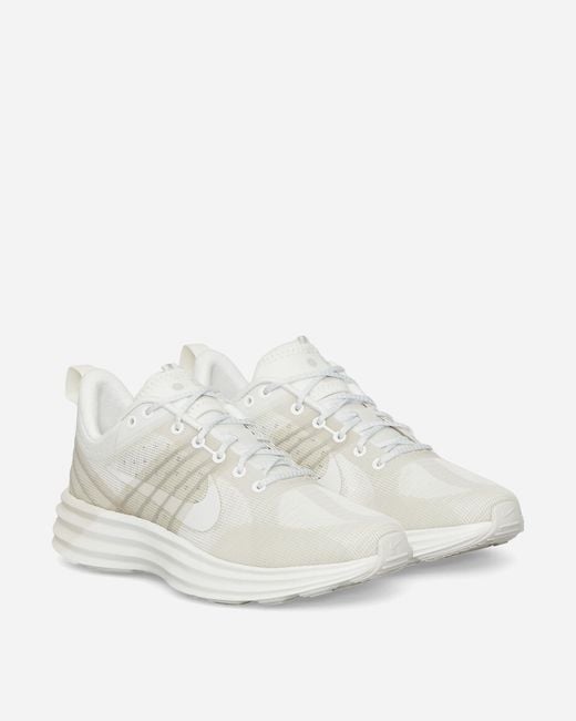 Nike White Lunar Roam Sneakers / Summit for men