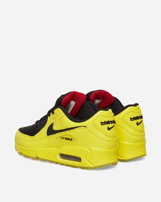 Nike Yellow Air Max Laser 90 Sneakers Zest for men