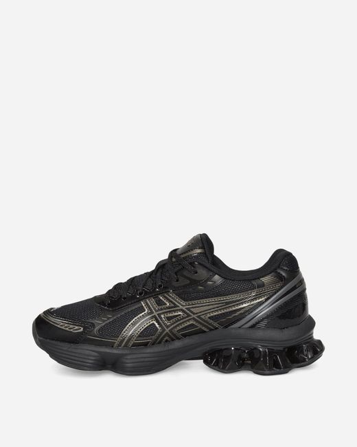 Asics Black Gel-kinetic Fluent Sneakers / Graphite Grey for men